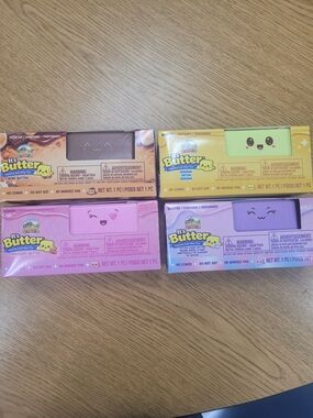 4 Scented Butters- S'Mores, Strawberry, Cotton Candy, & Butter